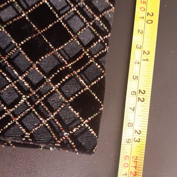 Soft Works SZ M Jacket and Tank Top 2 Piece Black Sparkly Set - Picture 15 of 15